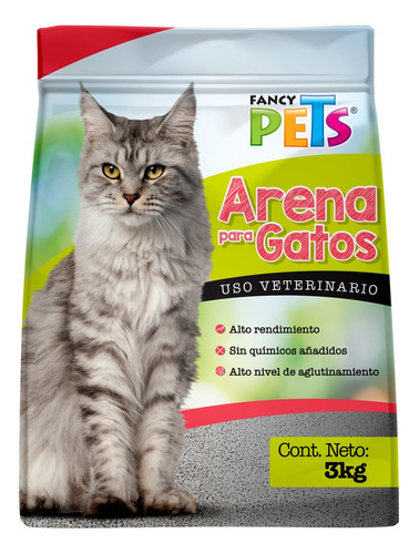 Fancy Pets Arena Aglutiante Para Gatos 3kg
