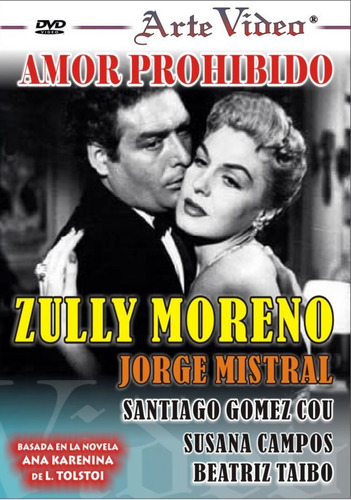 Amor Prohibido - Zully Moreno - Jorge Mistral - Dvd Original