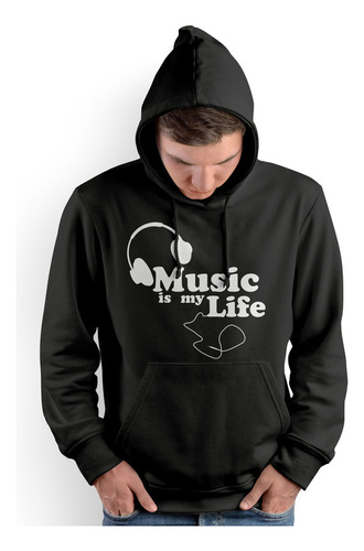 Polera Cap Music Is My Life 2 (d0791 Boleto.store)