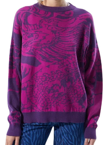 Sweater Dragon Ginebra Algodon Mujer Variante De Color