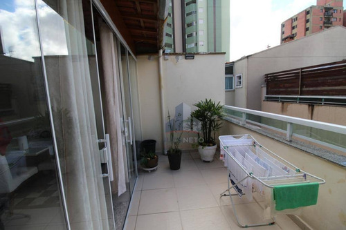 Imagem 18 de 19 de Cobertura Com 2 Dormitórios À Venda, 96 M² Por R$ 420.000 - Vila Guiomar - Santo André/sp - Co0147