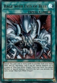 Yugioh! Rage With Eyes Of Blue