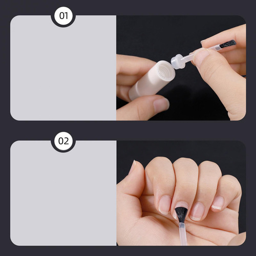 4 X 50 Piezas De Cepillos De Repuesto Para Esmalte De Uñas,