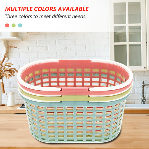 Cesta Portátil Multifuncional De 3 Piezas Para Almacenamient