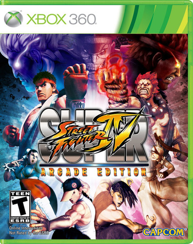 Super Street Fighter 4 Arcade Edition - Xbox 360  (Reacondicionado)