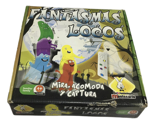 Juego De Mesa Fantasmas Locos (Usado)