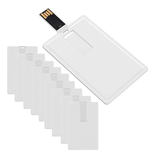 Enfain Tarjeta De Crédito Usb 2.0 Unidades Flash Memory Stic