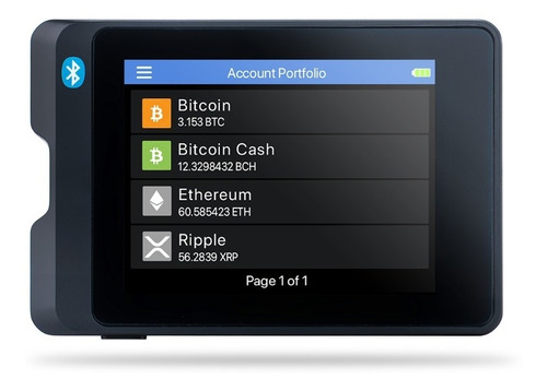 Crypto Wallet -secux W20 - Bitcoin -trc20 -bep20 Bluetooth