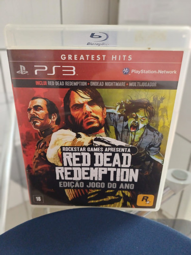 Red Dead Redemption 2 - Mídia Física Ps3 - Rockstar Games (Usado)
