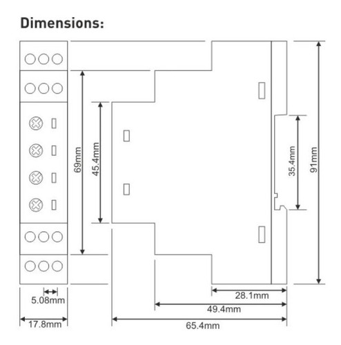 Timer Industrial Multirango Multifuncion 10 Funciones 110v