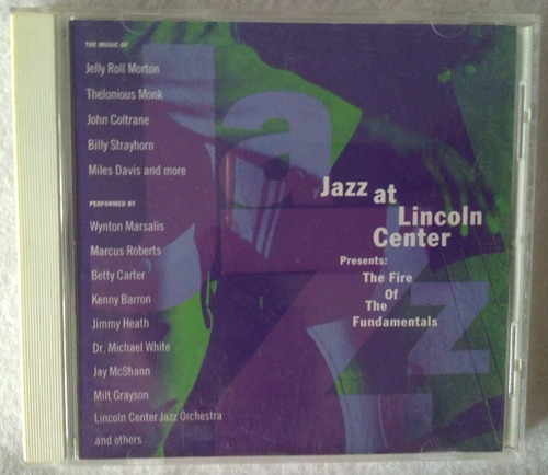 Jazz At Lincoln Center - The Fire Of The Fundamentals Cd Usa