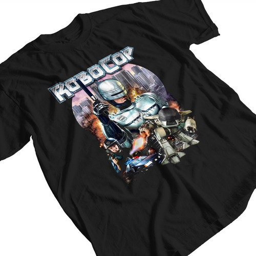 Imagen 3 de 6 de Remera Algodón Robocop 1