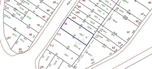 Terreno À Venda, 250 M² Por R$ 390.000,00 - Parque João Ramalho - Santo André/sp - Te1098