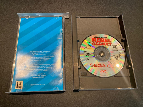 Star Wars Rebel Assault Sega Cd (Usado)