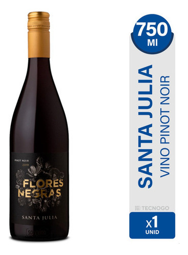 Vino Santa Julia Tinto Flores Negras Pinot Noir
