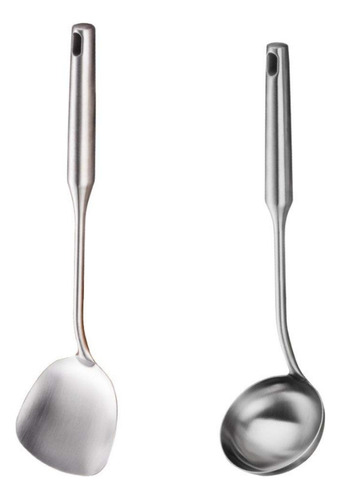 Espatula Acero Inoxidable Para Cocina Olla Cuchara Do Juego