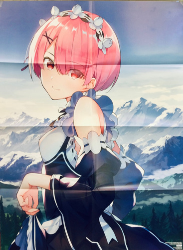 Póster: Re:zero Kara Hajimeru Isekai Seikatsu - Ram - B2