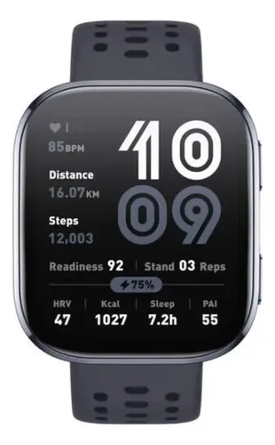Smartwatch Smartwatch Amazfit Bip 6 Amoled 1,97 Gps Bluetooth Calls 5 Atm preto