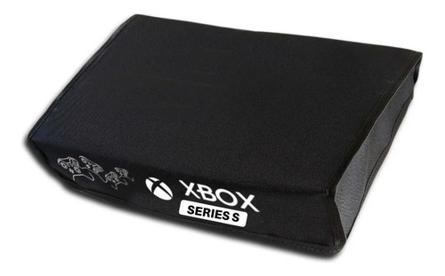Kit Capa Protetora Xbox Series S + 2 Cases Controle Eva Cor Capa + Case Camuflada