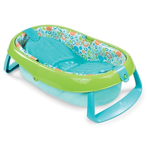 Bañera Bebé Comfort Cojín Inflable Fácil Guardado Viaje