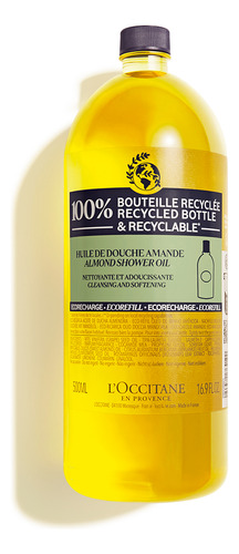 L'occinate Aceite De Ducha De Almendras/250ml + Refill 500ml
