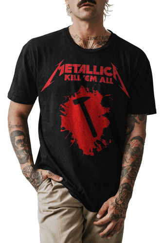 Polo Personalizado Motivo Metallica 0011