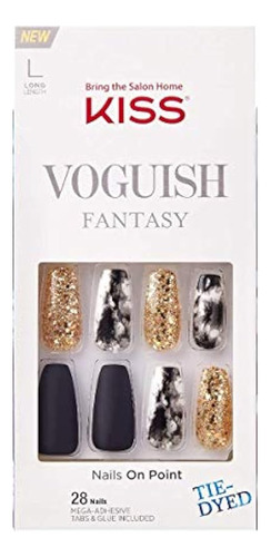 Kiss Voguish Fantasy Ready-to-wear Press-on / Glue-on Gel Na