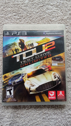 Juego Ps3 - Test Drive Unlimited 2 - Tdu2