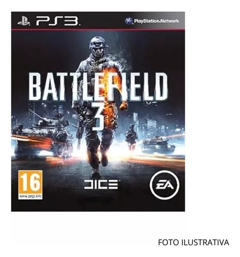 Jogo Battlefield 3 Ps3 Original - Usado