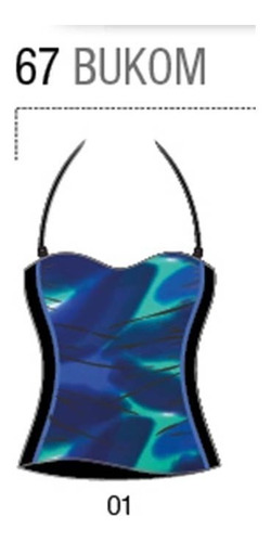 Tankini Strapless Miró Sol 