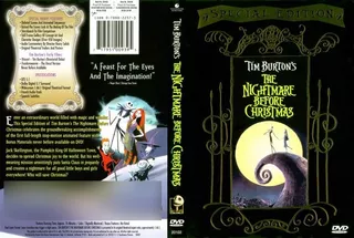 Dvd Lacrado Importado The Nightmare Before Christmas Regiao