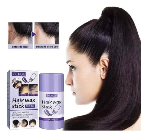 Barra De Cera Para El Cabello Hair Wax Stick 40 Gr