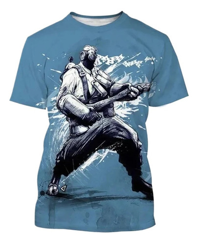 Camiseta De Hombre Con Estampado 3d Team Fortress 2