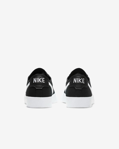 Imagen 5 de 7 de Zapatillas Nike Sb Mod Blazer Court Negro Blanco Lona