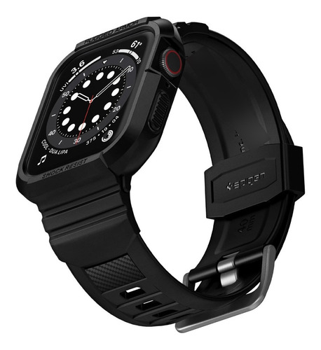Imagem 9 de 9 de Case Original Spigen Apple Watch S7 41mm Rugged Armor Pro