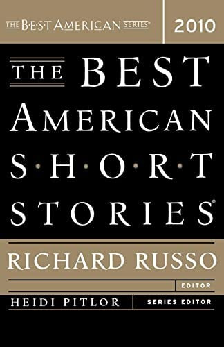 The Best American Short Stories 2010, De Richard Russo. Editorial Mariner Books, Tapa Blanda En Inglés