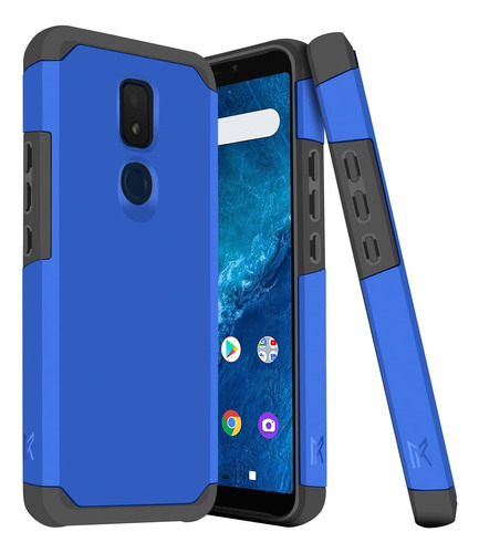 Extremecase Funda Hibrida Premium Para Att Motivate 2 2021 +