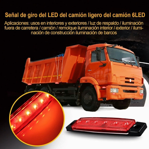30 Luces De Posición Laterales Led Para Camión De Remolque A