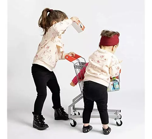 Milliard Carrito de compras de juguete para niños, carrito de compras para  niños pequeños : Juguetes y Juegos 