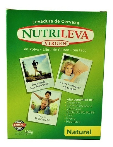 Levadura Cerveza Calsa Virgen (natural) X 500 Gr