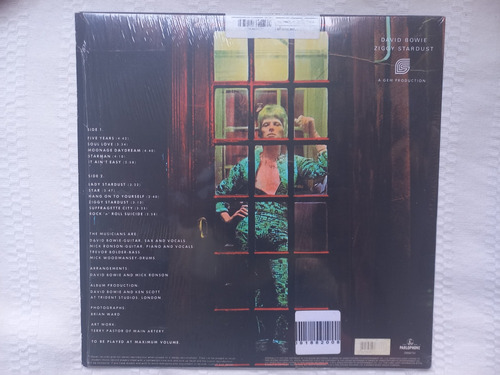 Disco Vinilo David Bowie The Rise And Fall Of Ziggy Stardust (Usado)