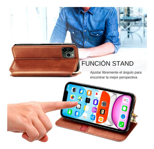 Funda De Piel Para Samsung A03 A13 A23 A33 A53 A73 A12 A22 A32 A52, Moderna Funda Magnética A Cuadros Con Ranura Para Tarjetas