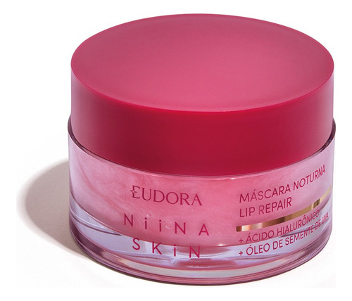Eudora Niina Skin Máscara Labial Noturna Lip Repair 9g Momento de aplicação Dia/Noite Tipo de pele Mista