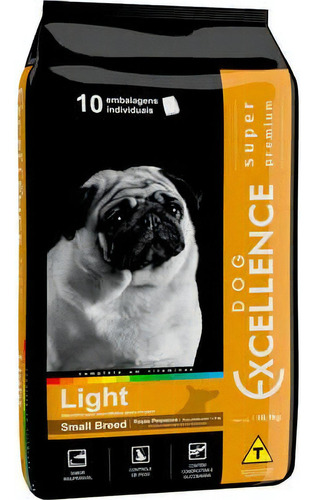 Ração Caes Dog Excellence S.p. Light Small Breed 10kg