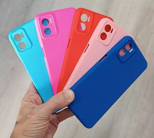 Funda Para Motorola Moto E22/i Silicone Case + Full Cover 9d