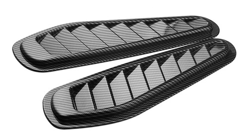 Imagen 3 de 6 de 1 Par Universal Coche Decorativo Flujo De Aire Toma De