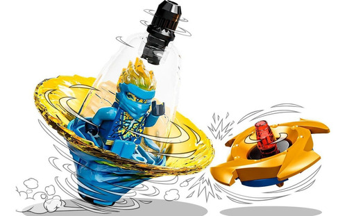 Imagen 6 de 6 de Lego Ninjago - Entrenamiento Ninja De Spinjitzu De Jay 70690