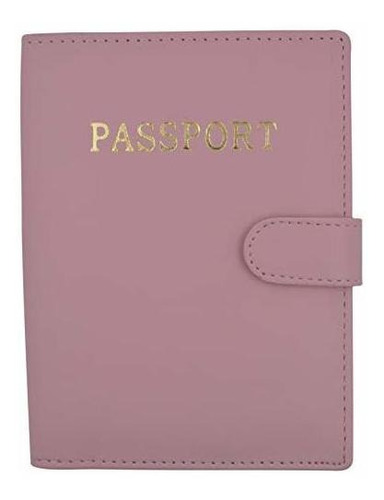 Cartera Para Pasaporte - Leather Passport Holder Cover Walle