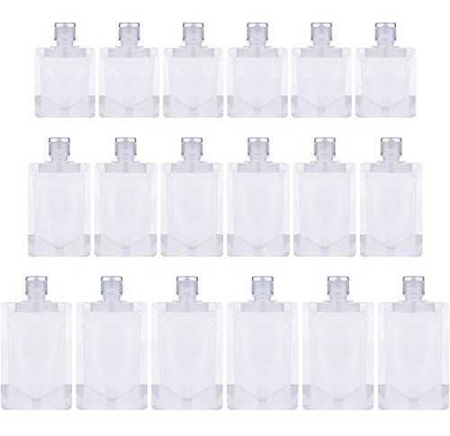 Contenedor Rellenable - 18 Pieces Refillable Empty Pouches L