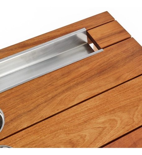 Imagen 4 de 10 de Mueble Mesada Para Kamado B10 Parrilla Nano Cuotas S/interes